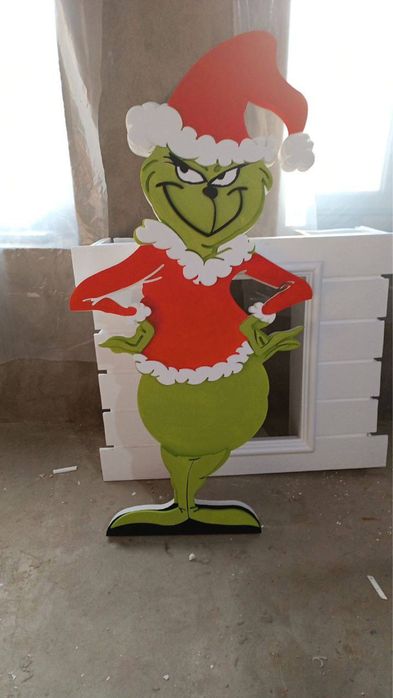 Новогодние детали из пенопласта