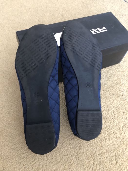 Balerine albastru inchis