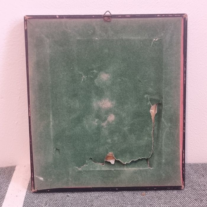 Cameo vintage autentic din fildeș sculptat manual