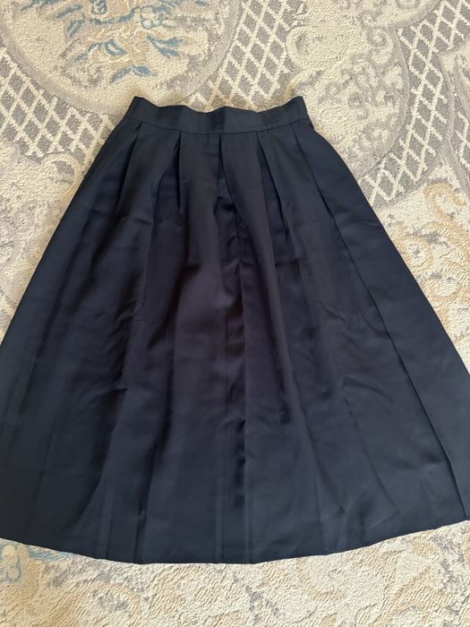 Тёмный синий юбка