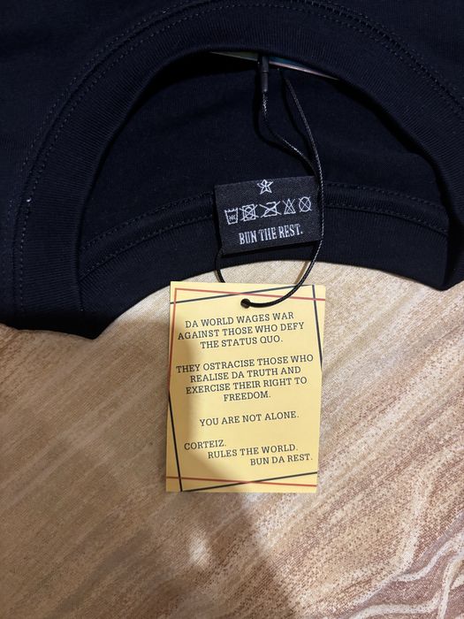 Tricou Corteiz Negru Nou