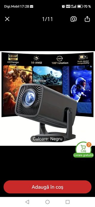 Video proiector MY 320 android