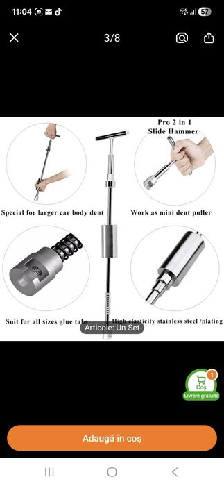 Scule kit reparatii tinichigerie * Livrare gratuită !!!