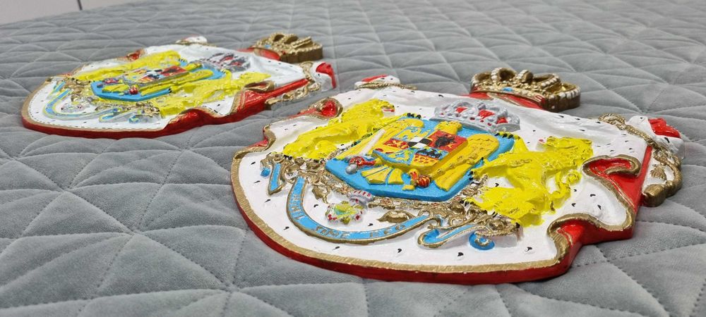 Stema Romaniei perioada regalista