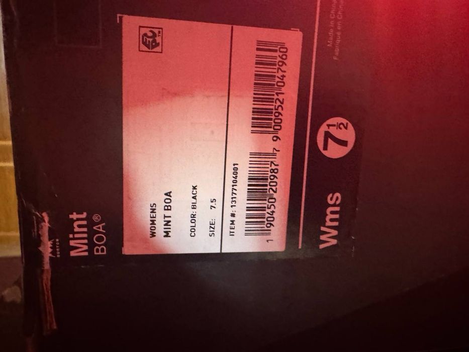 Ботинки burton сноубордические