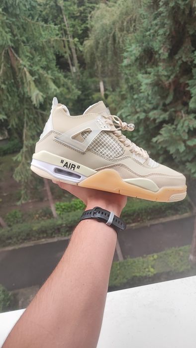Air Jordan 4 Off White 40 41 42 43 44 45