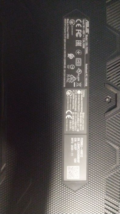 Asus Tuf Gaming F15 Notebook