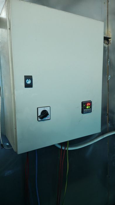 vand cuptor polimerizare pentru vopsirea in camp electrostatic