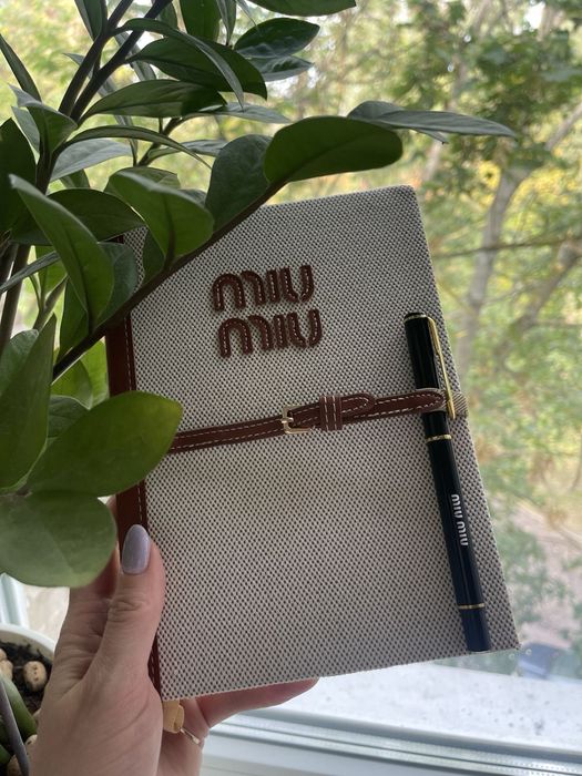 Брендовый блокнот |cartier | dior | miu miu | подарок | ежедневник