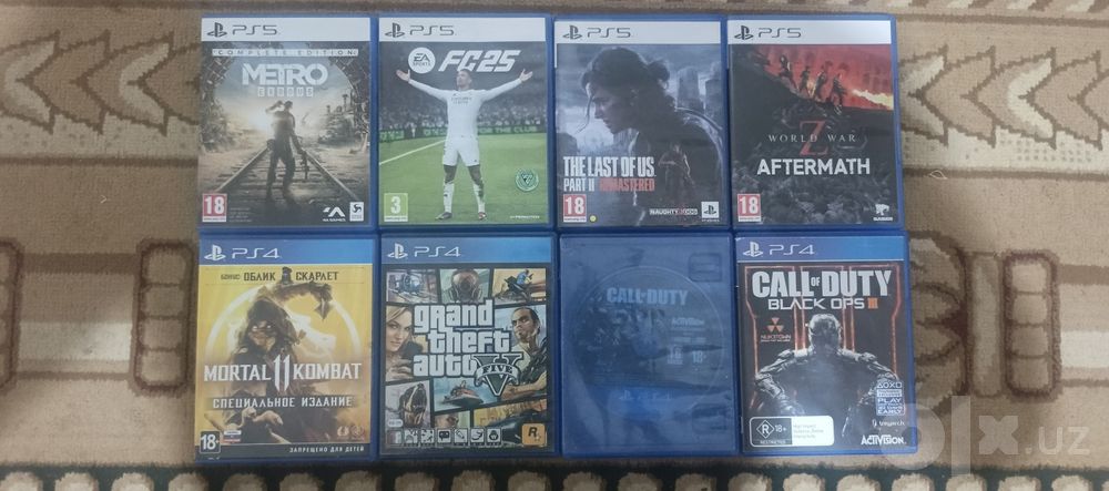 Play Station uchun oʼyin disklar