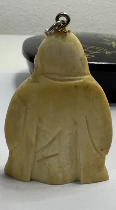 Vînd talisman  buda din fildeș aducător de noroc și prosperitate