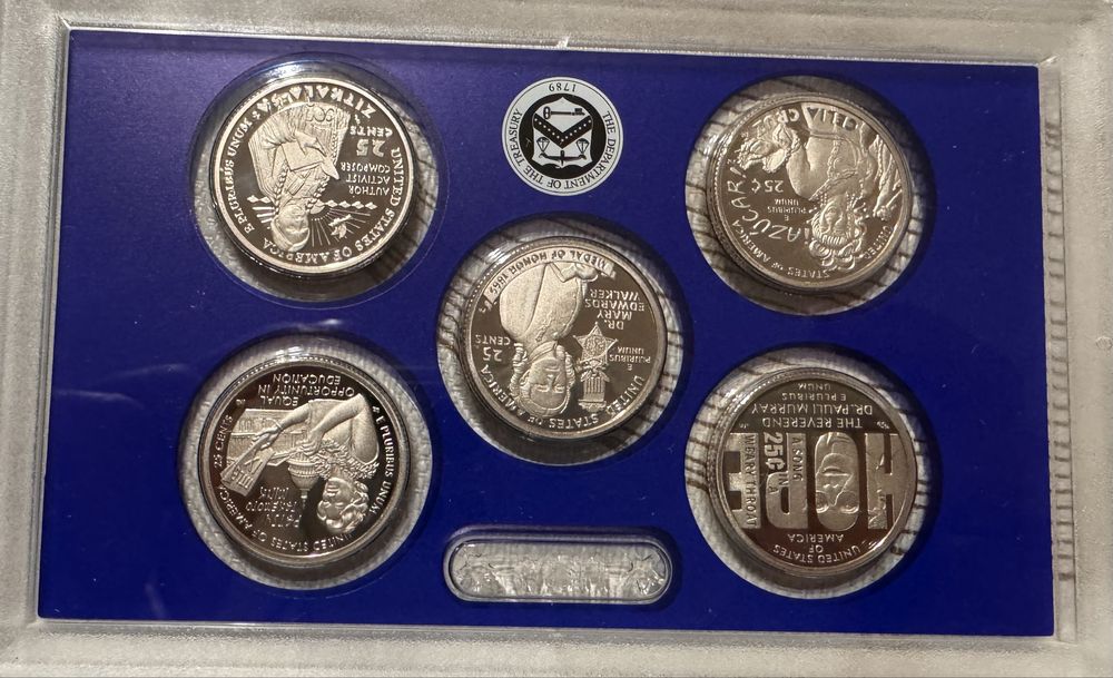 Комплект американски юбилейни монети 2023 и 2024 САЩ
