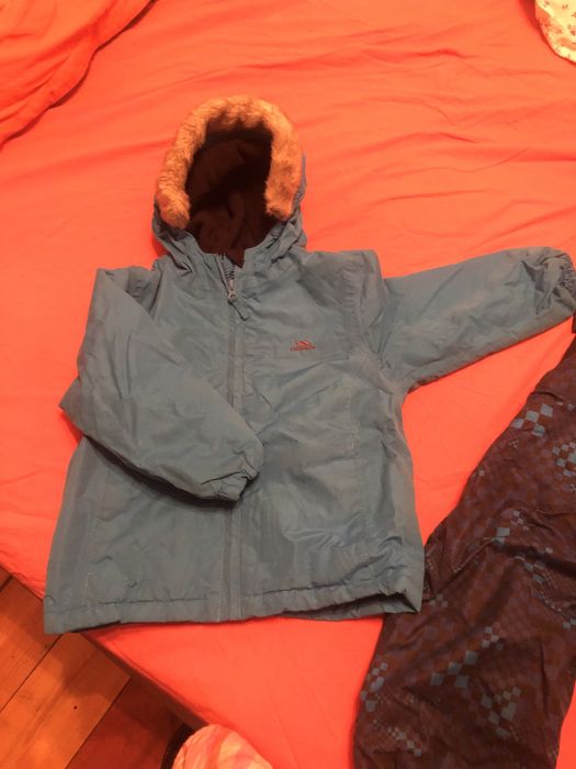 Комплект куртка и теплые брюки