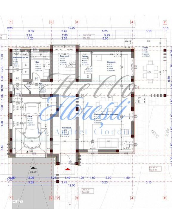 Casa individuala 4 camere in Clinteni