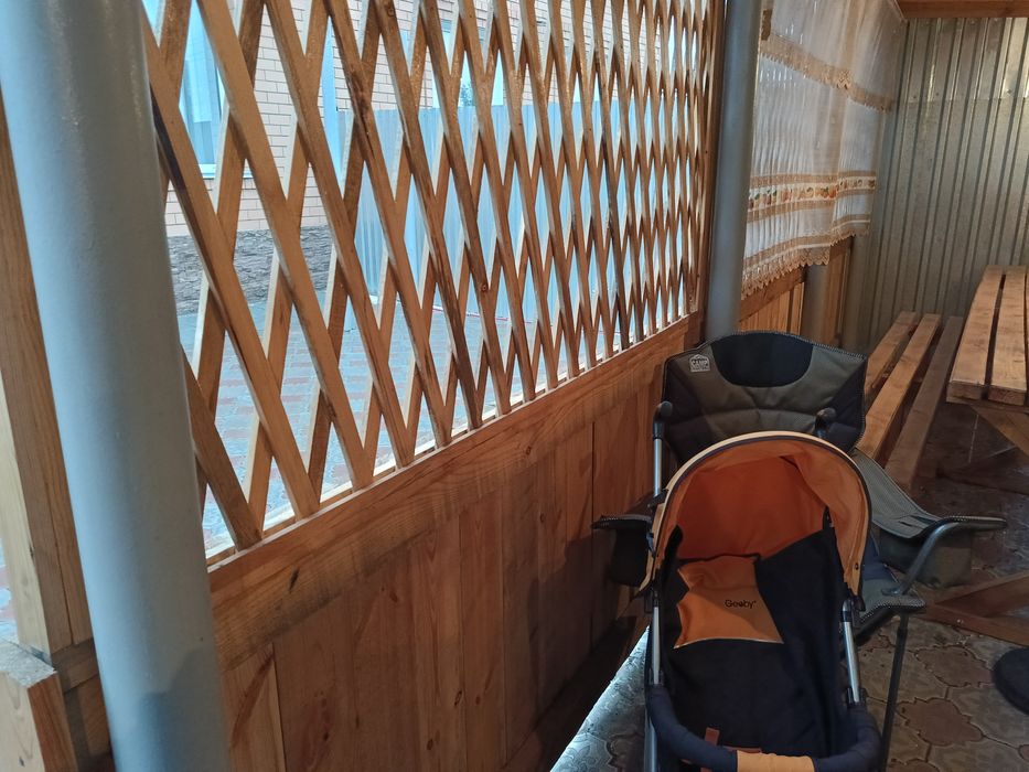 Готовая стена для беседки