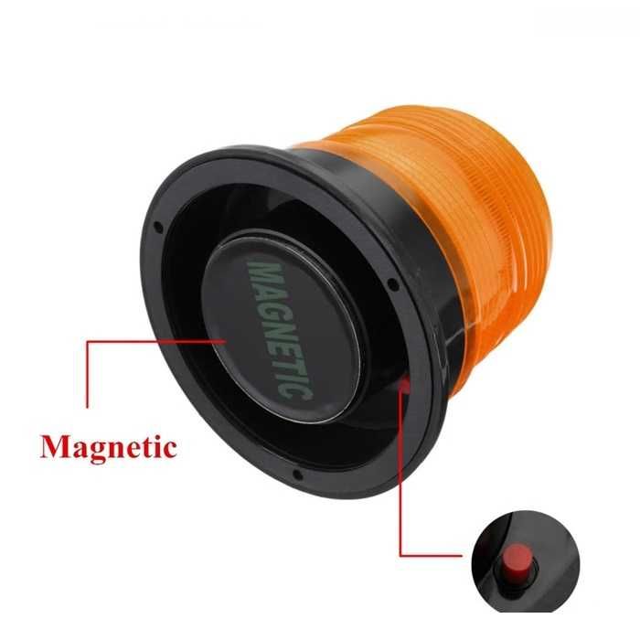 Сигнална лампа маяк 218  8 диода - соларна