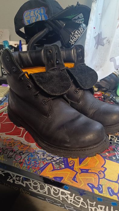 Ghete Timberland Black