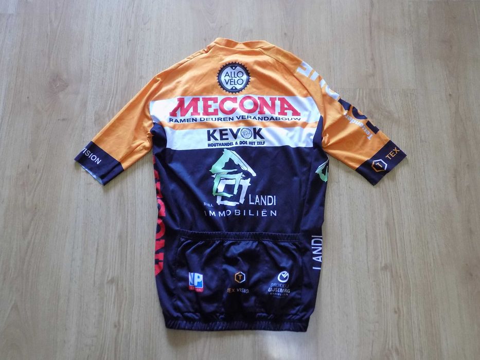 вело джърси mecona/biemme тениска шосейно колоездене мъжко оригинал S
