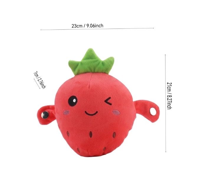 Jucarie muzicala interactiva de plus cu sunet, papusa care produce sunete activata prin atingere