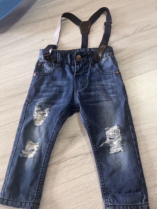 Blugi 12-18 luni pentru baieti stare foarte buna