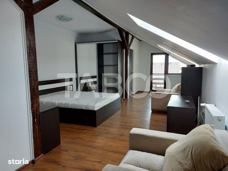 Casa de inchiriat cu 5 camere si 780 mp gradina langa padure in Sibiu