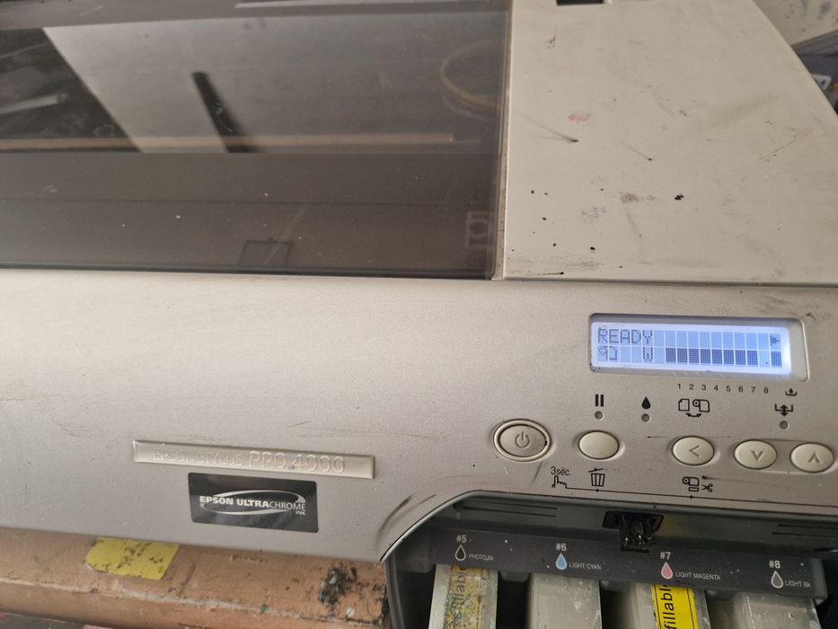 Imprimanta DTF EPSON   cu alb perfect  tricouri sepci  DTF LA METRU