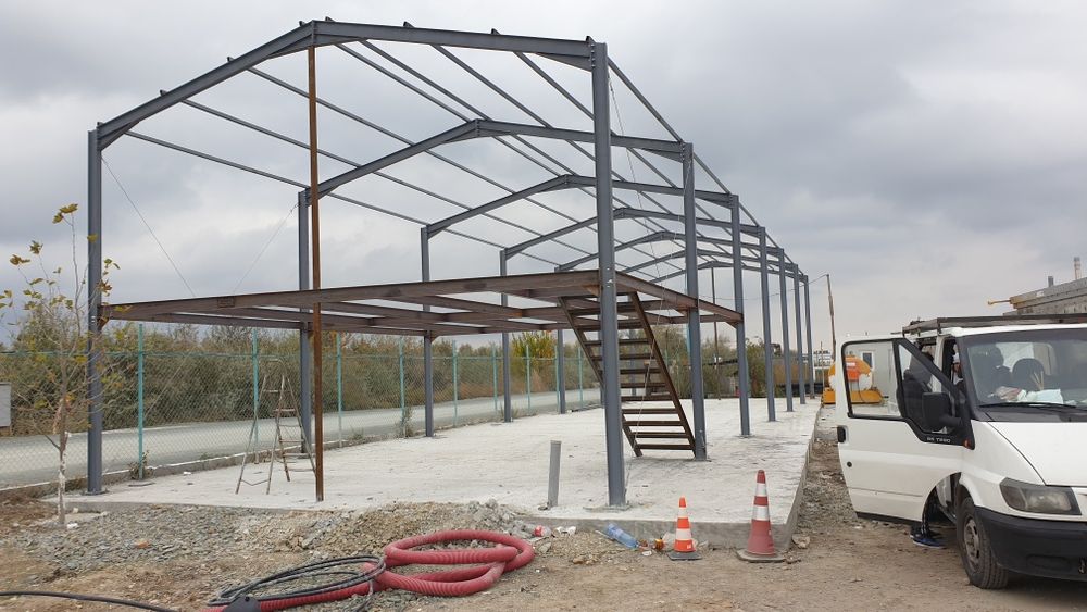 Vand hale metalica din profil ipe