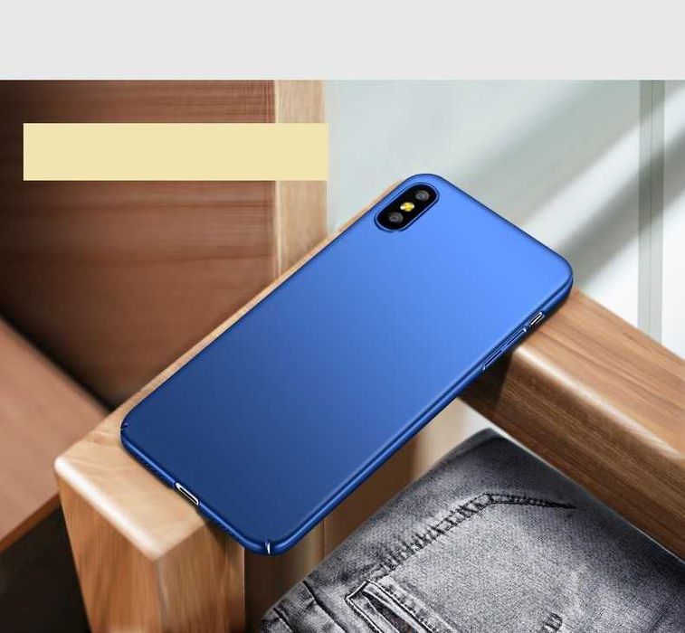 Husa plastic subtire pentru iPhone 7 Plus , 8 Plus , X , XS