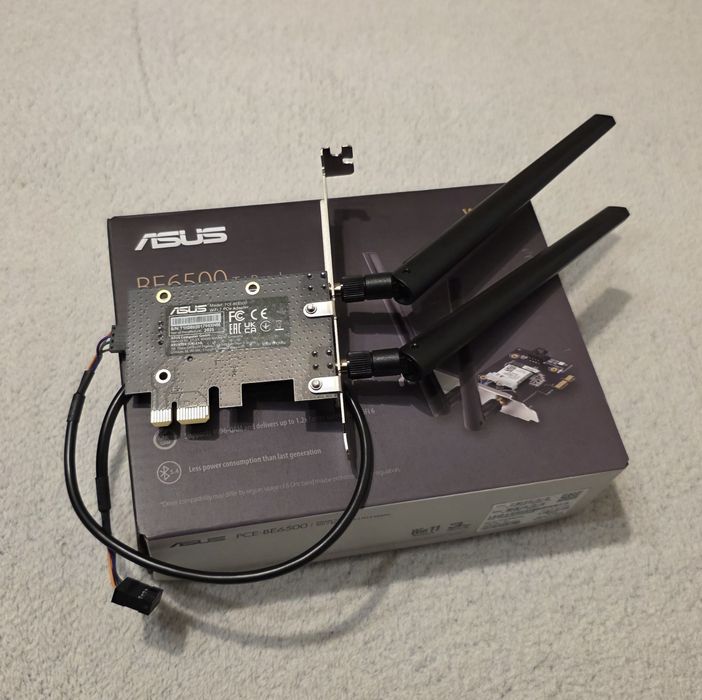 Placa retea Wi-Fi 7 Asus PCE-BE6500