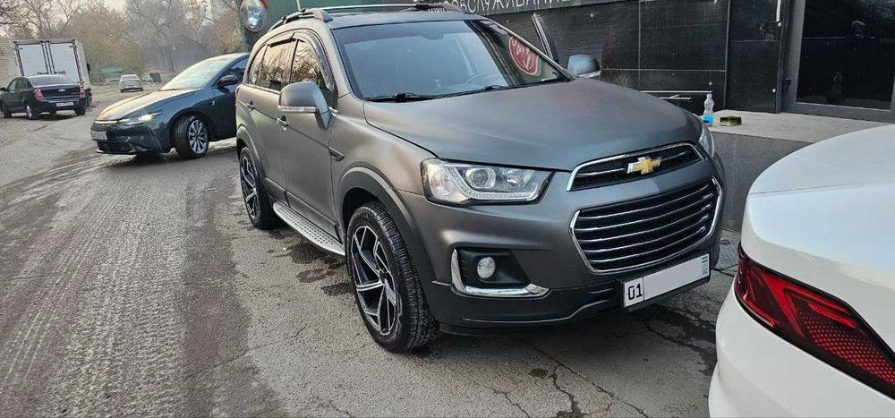 Каптива 4, матовая мокрый асфальт.