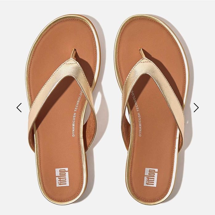 FitFlop Дамски кожени чехли