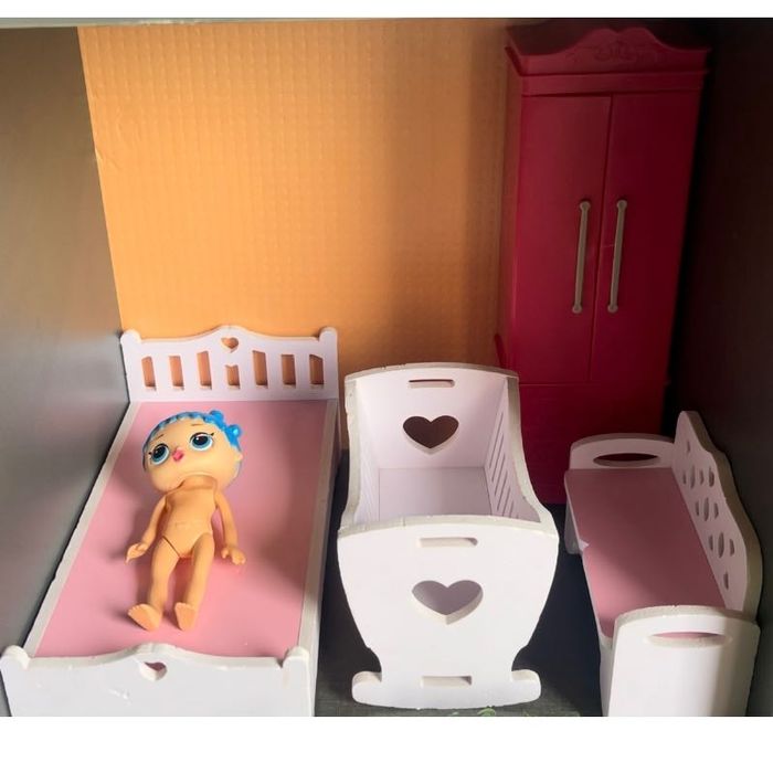 Кукольный дом мебель барби