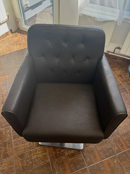 Scaune frizerie profesionale – 1 scaun + 1 unitate spălare (set sau separat)