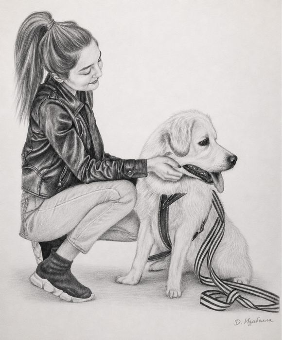 Портрет на заказ, лучший подарок / Foto asosida portret tayyorlaymiz