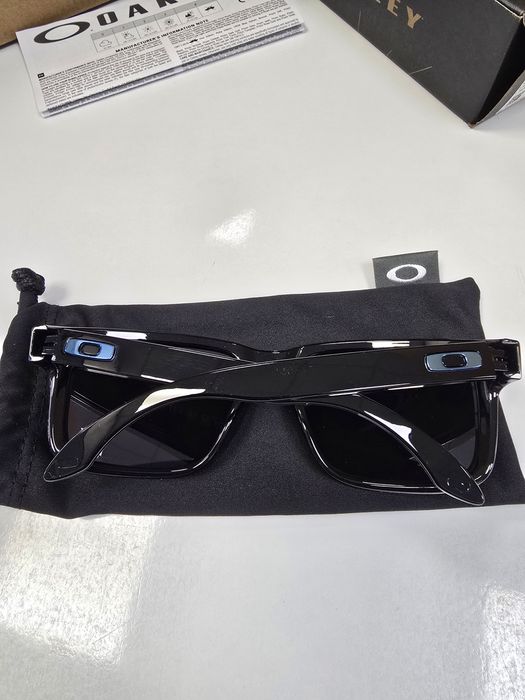 Ochelari Oakley Holbrook Polished Black Prizm Deep Water Polarized