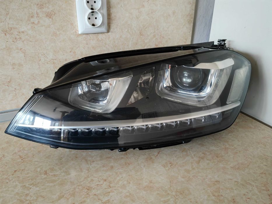 Фар VW Golf 7 Bi-Xenon LED завиващ ляв / Фар Голф 7 / Фар Golf 7 Ориги