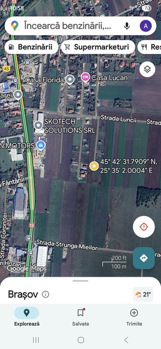 Vand teren 532mp in Stupini, Brașov