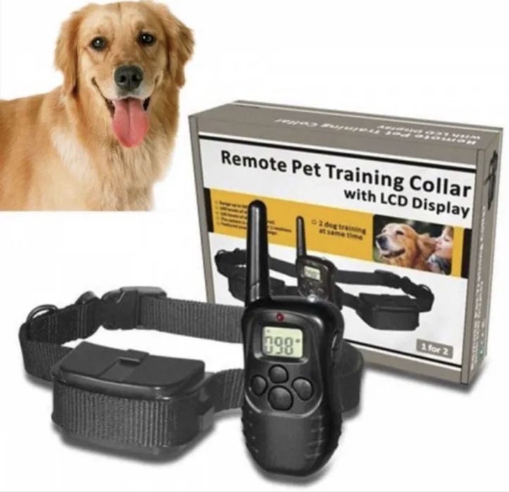 Zgarda profesionala electrica dresaj Caini Pettrainer 998D rezistenta la apa