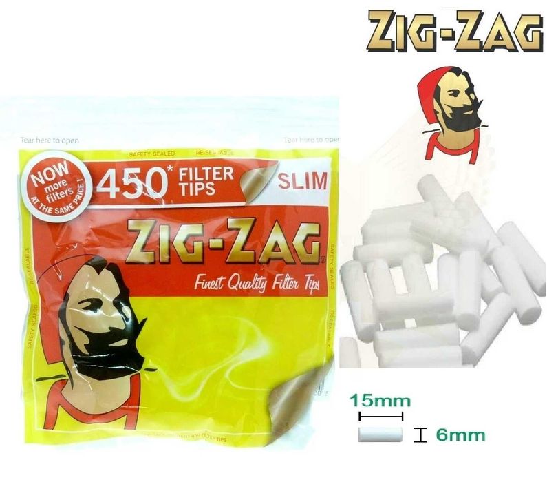 Slim филтри за цигари Zig-Zag 6 х 15 мм