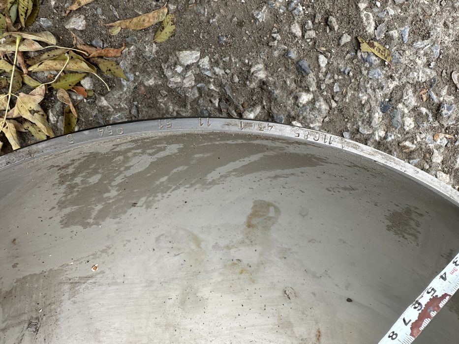 Казан полусфера из титана