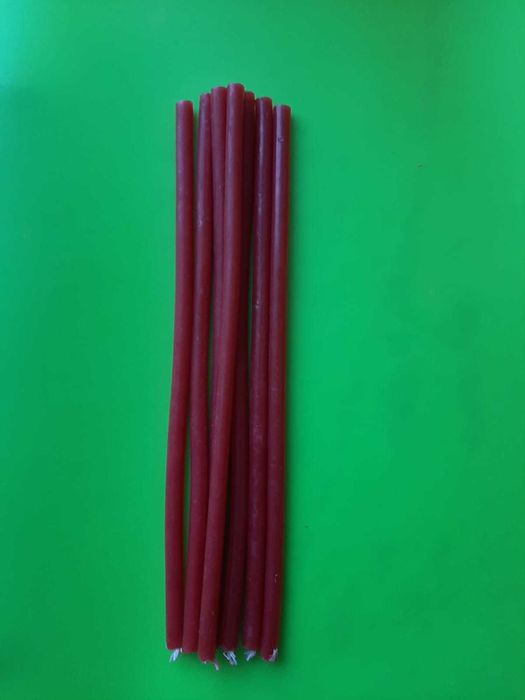 Восковые свечи черные