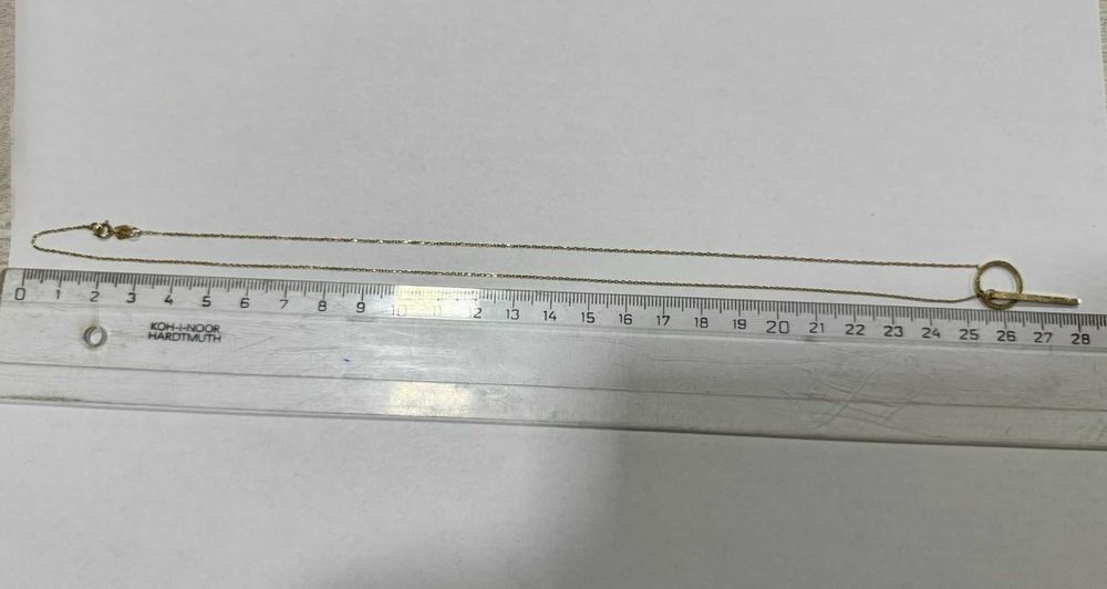 Златен синджир с висулка 14К 585 -2,70 г