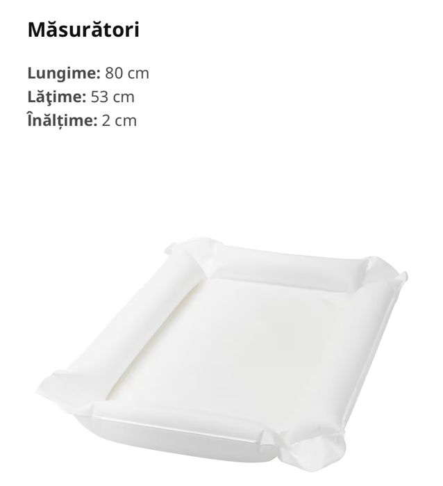 SKÖTSAM Saltea îngrijire copil + huse