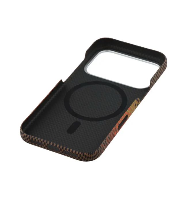 Husa KEVLAR Ultra Slim Sun Set Orange - Iphone 17 PRO 17 PRO MAX