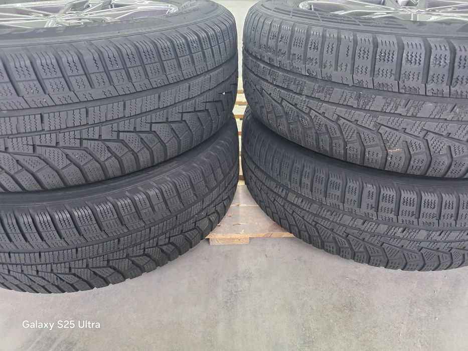 Лети джанти 17ки 5х114.3 Renault + зимни гуми 225/65/17 Hankook