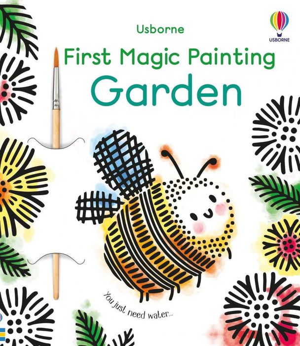 Carte de pictat cu apa Magic painting Usborne