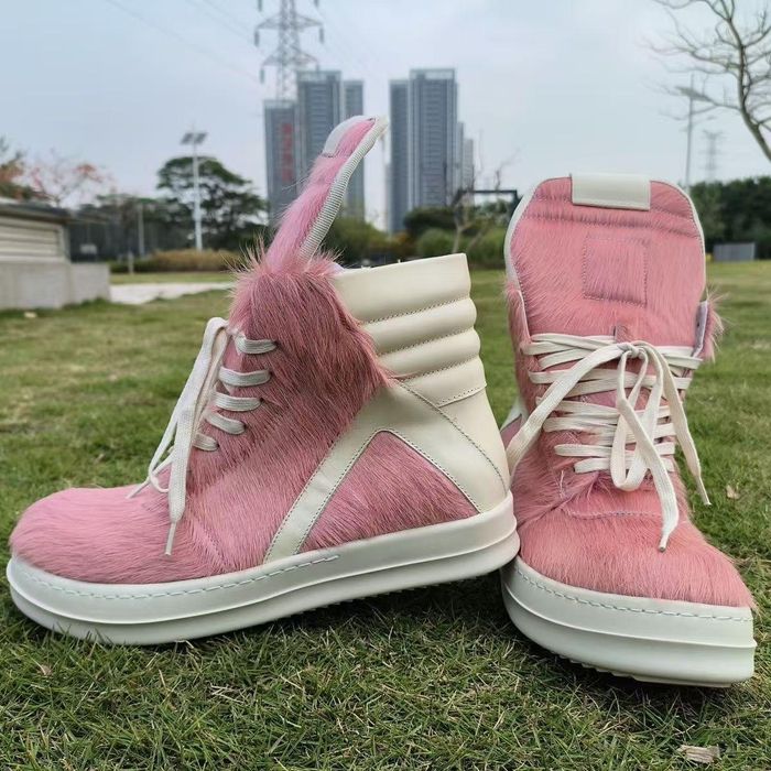 Rick Owens Geobasket Furry