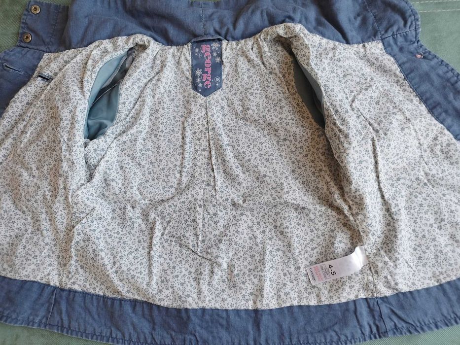 Дънково яке George 4-5 г