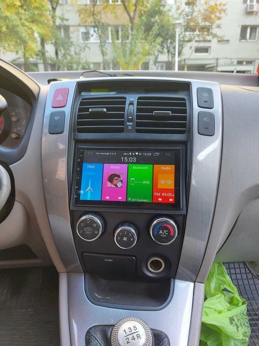 Navigatie Android Hyundai Tucson Waze YouTube WiFi casetofon