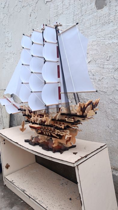 Корабль сувинир ручная работа